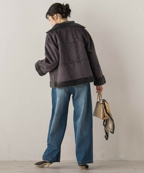 Droite lautreamont / ドロワットロートレアモン ダッフルコート | 【WEB限定】フェイクムートンファーコート | 詳細23