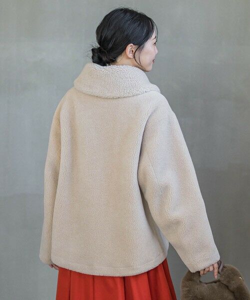 Droite lautreamont / ドロワットロートレアモン ダッフルコート | ボアボンディングPコート | 詳細3