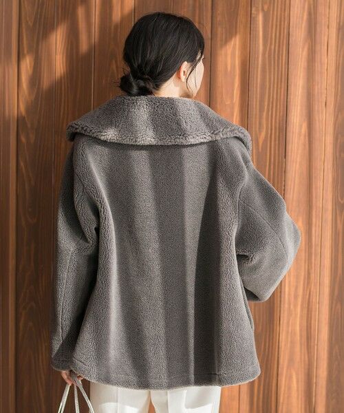 Droite lautreamont / ドロワットロートレアモン ダッフルコート | ボアボンディングPコート | 詳細10