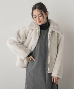 Droite lautreamont / ドロワットロートレアモン ダッフルコート | 【WEB限定】ミンクファーコート