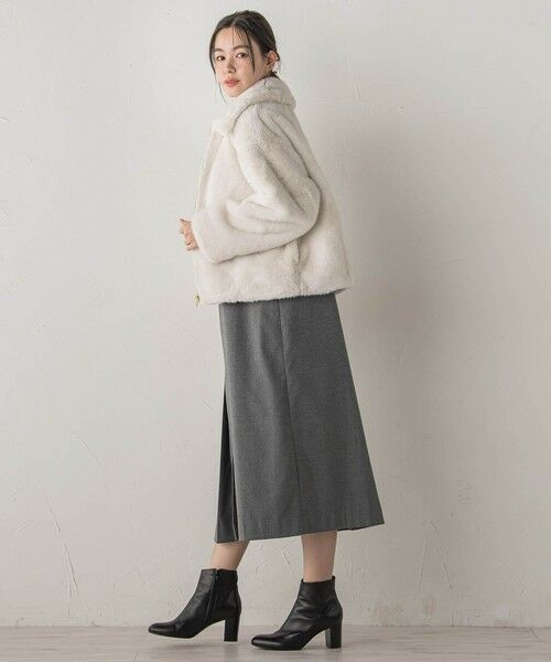 Droite lautreamont / ドロワットロートレアモン ダッフルコート | 【WEB限定】ミンクファーコート | 詳細2