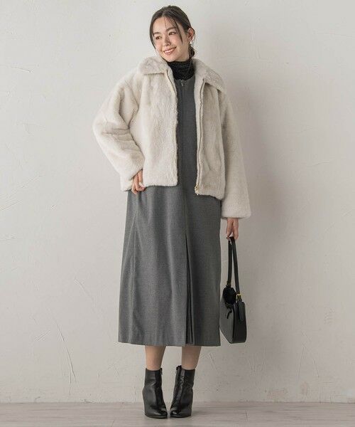 Droite lautreamont / ドロワットロートレアモン ダッフルコート | 【WEB限定】ミンクファーコート | 詳細4