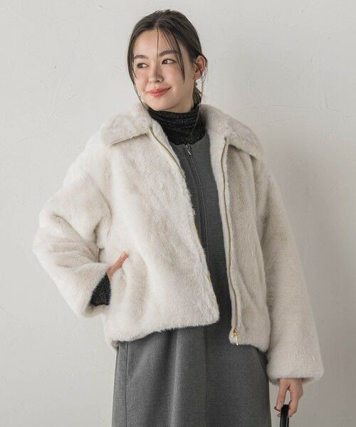 Droite lautreamont / ドロワットロートレアモン ダッフルコート | 【WEB限定】ミンクファーコート | 詳細5