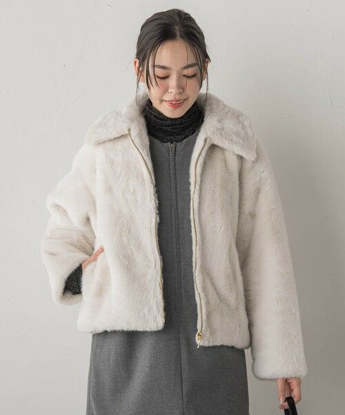 Droite lautreamont / ドロワットロートレアモン ダッフルコート | 【WEB限定】ミンクファーコート | 詳細6