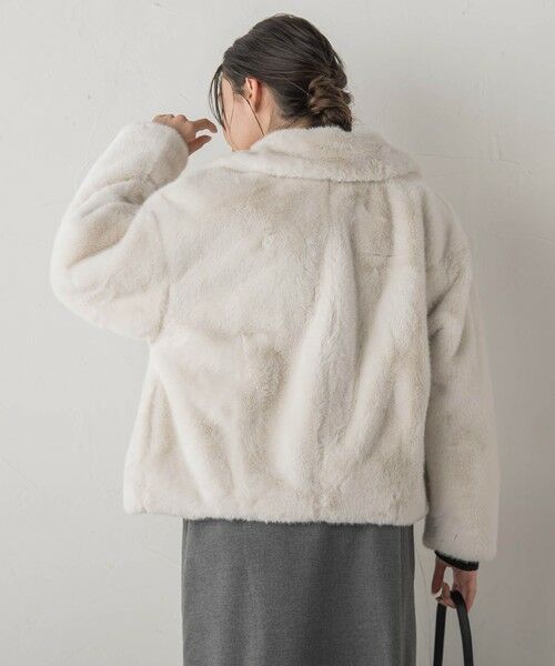 Droite lautreamont / ドロワットロートレアモン ダッフルコート | 【WEB限定】ミンクファーコート | 詳細7