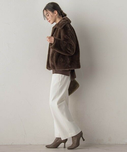 Droite lautreamont / ドロワットロートレアモン ダッフルコート | 【WEB限定】ミンクファーコート | 詳細12