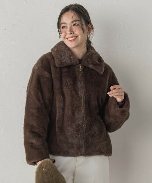 Droite lautreamont / ドロワットロートレアモン ダッフルコート | 【WEB限定】ミンクファーコート | 詳細14