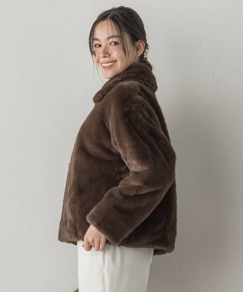 Droite lautreamont / ドロワットロートレアモン ダッフルコート | 【WEB限定】ミンクファーコート | 詳細15