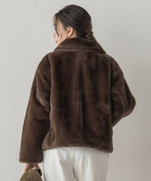 Droite lautreamont / ドロワットロートレアモン ダッフルコート | 【WEB限定】ミンクファーコート | 詳細16