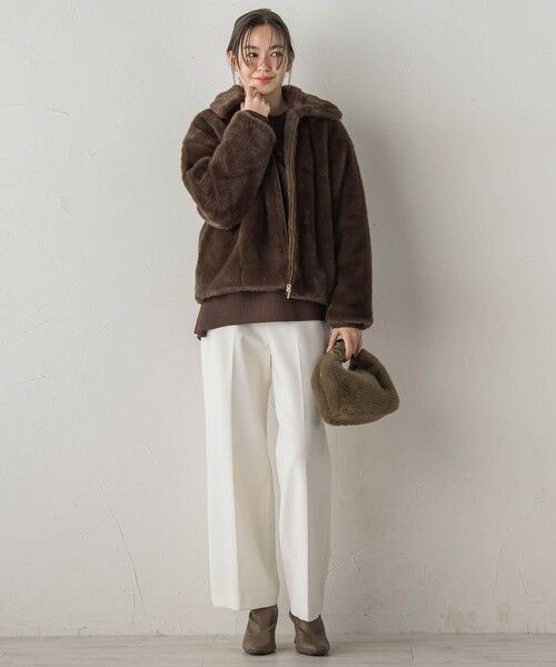 Droite lautreamont / ドロワットロートレアモン ダッフルコート | 【WEB限定】ミンクファーコート | 詳細11