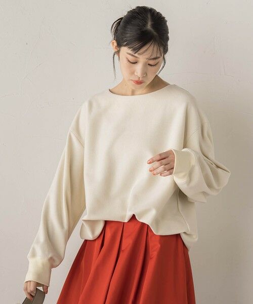 Droite lautreamont / ドロワットロートレアモン カットソー | ニットコーデュロイカットソー≪手洗い可能≫ | 詳細4