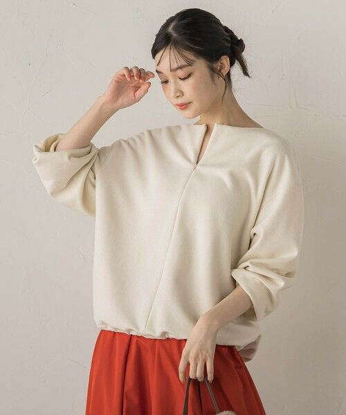 Droite lautreamont / ドロワットロートレアモン カットソー | ニットコーデュロイカットソー≪手洗い可能≫ | 詳細11