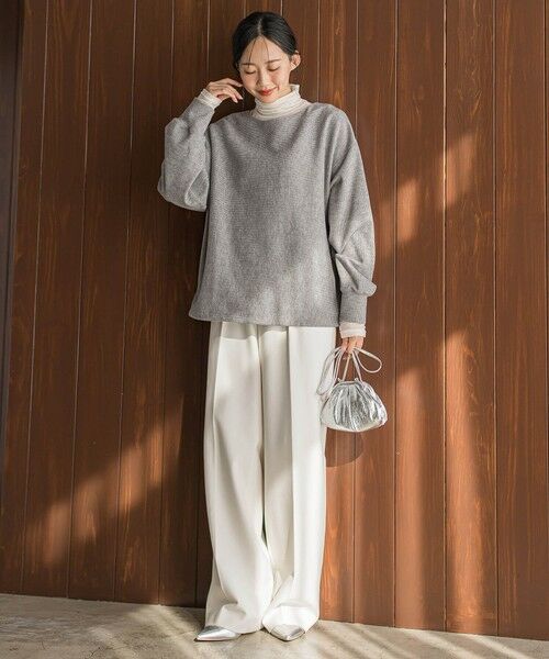 Droite lautreamont / ドロワットロートレアモン カットソー | ニットコーデュロイカットソー≪手洗い可能≫ | 詳細28