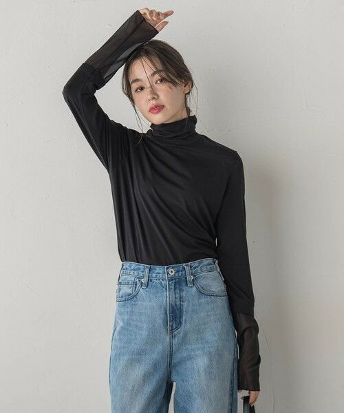 Droite lautreamont / ドロワットロートレアモン カットソー | ウォッシャブルベア天竺カットソー≪洗濯機で洗える≫ | 詳細14