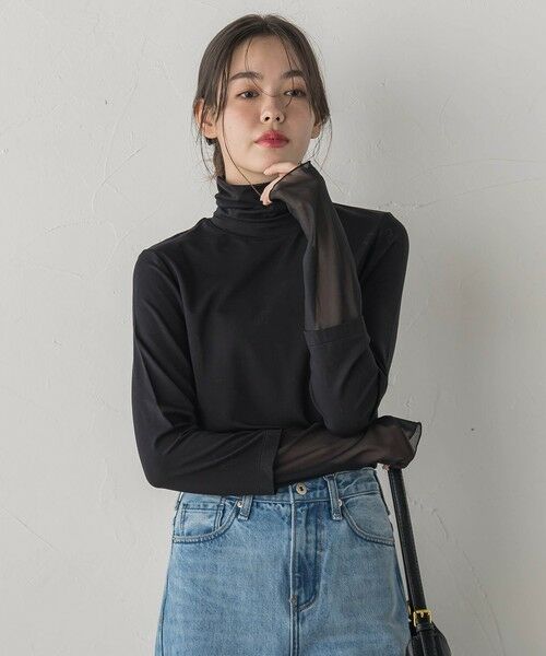 Droite lautreamont / ドロワットロートレアモン カットソー | ウォッシャブルベア天竺カットソー≪洗濯機で洗える≫ | 詳細17