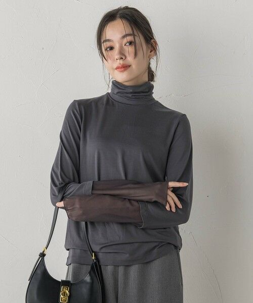 Droite lautreamont / ドロワットロートレアモン カットソー | ウォッシャブルベア天竺カットソー≪洗濯機で洗える≫ | 詳細24