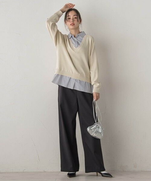 Droite lautreamont / ドロワットロートレアモン その他パンツ | 裏起毛ボンディングパンツ≪手洗い可能≫ | 詳細11