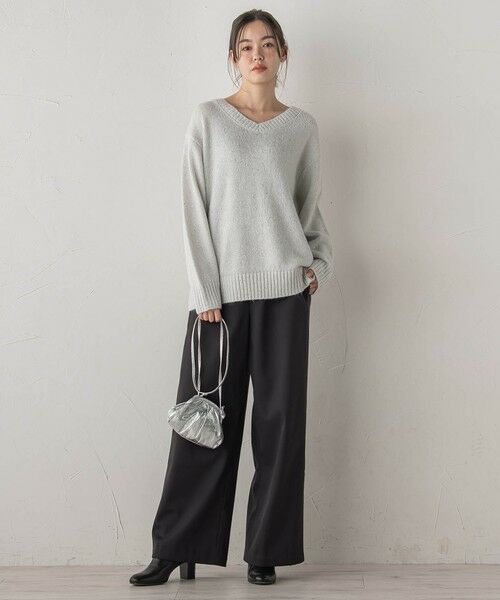 Droite lautreamont / ドロワットロートレアモン その他パンツ | 裏起毛ボンディングパンツ≪手洗い可能≫ | 詳細12