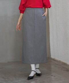 Droite lautreamont / ドロワットロートレアモン ミニ・ひざ丈スカート | 裏起毛タイトスカート≪手洗い可能≫