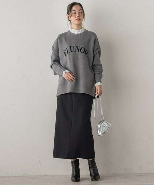 Droite lautreamont / ドロワットロートレアモン ミニ・ひざ丈スカート | 裏起毛タイトスカート≪手洗い可能≫ | 詳細10