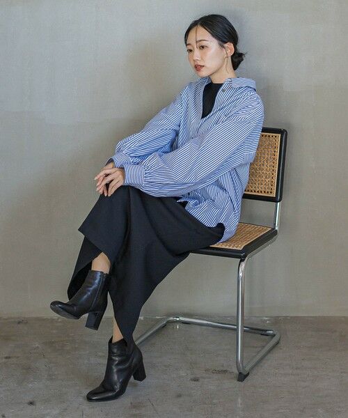 Droite lautreamont / ドロワットロートレアモン ミニ・ひざ丈スカート | 裏起毛タイトスカート≪手洗い可能≫ | 詳細2