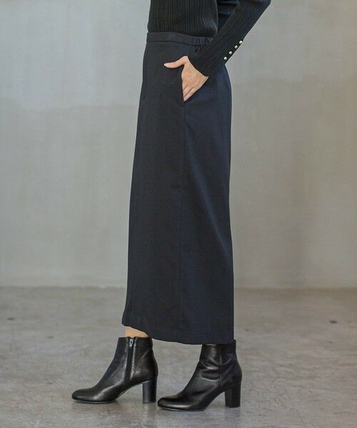 Droite lautreamont / ドロワットロートレアモン ミニ・ひざ丈スカート | 裏起毛タイトスカート≪手洗い可能≫ | 詳細7