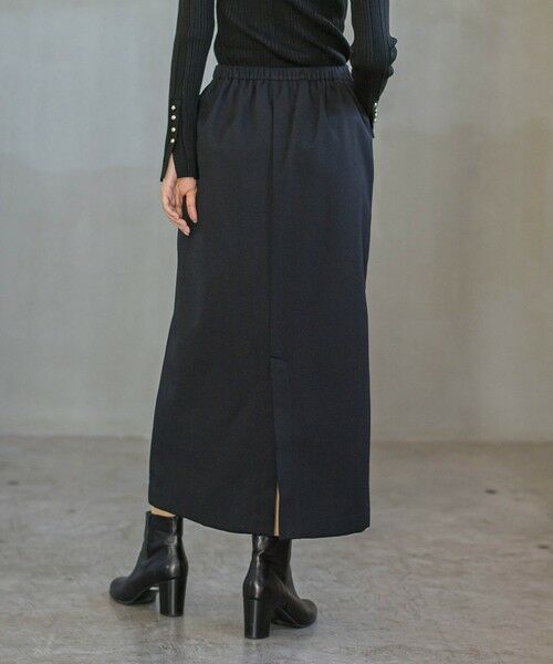 Droite lautreamont / ドロワットロートレアモン ミニ・ひざ丈スカート | 裏起毛タイトスカート≪手洗い可能≫ | 詳細8