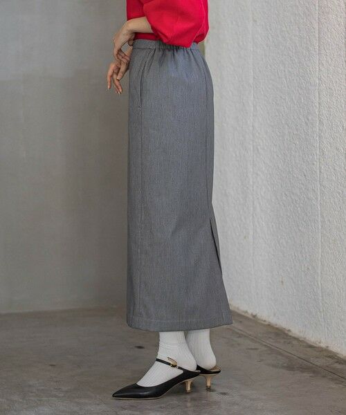 Droite lautreamont / ドロワットロートレアモン ミニ・ひざ丈スカート | 裏起毛タイトスカート≪手洗い可能≫ | 詳細16