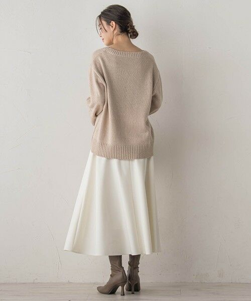 Droite lautreamont / ドロワットロートレアモン ミニ・ひざ丈スカート | 両面起毛ストレッチスカート≪洗濯機で洗える≫ | 詳細11