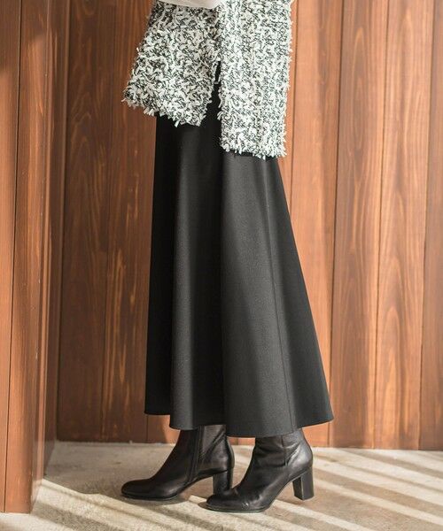 Droite lautreamont / ドロワットロートレアモン ミニ・ひざ丈スカート | 両面起毛ストレッチスカート≪洗濯機で洗える≫ | 詳細21