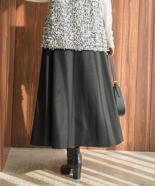 Droite lautreamont / ドロワットロートレアモン ミニ・ひざ丈スカート | 両面起毛ストレッチスカート≪洗濯機で洗える≫ | 詳細22