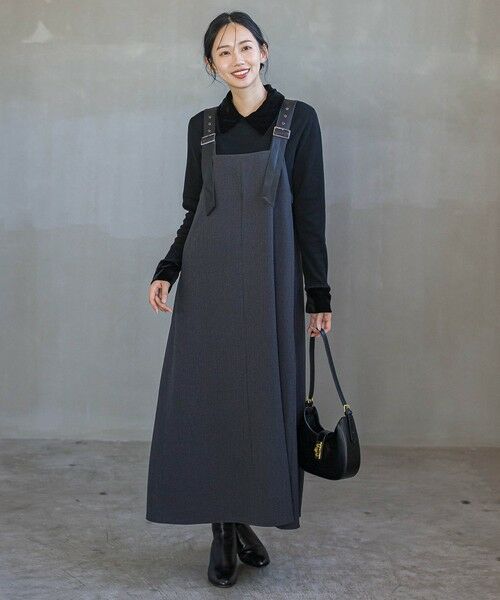 Droite lautreamont / ドロワットロートレアモン ニット・セーター | ベロア襟付きニット≪手洗い可能≫ | 詳細8