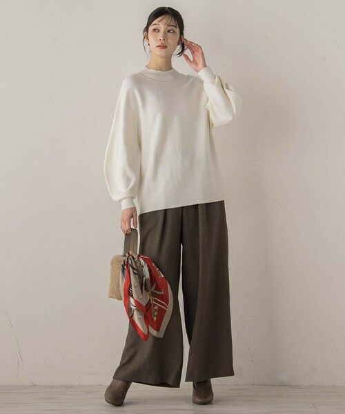 Droite lautreamont / ドロワットロートレアモン ニット・セーター | ウォッシャブルバナナスリーブニット≪手洗い可能≫ | 詳細2