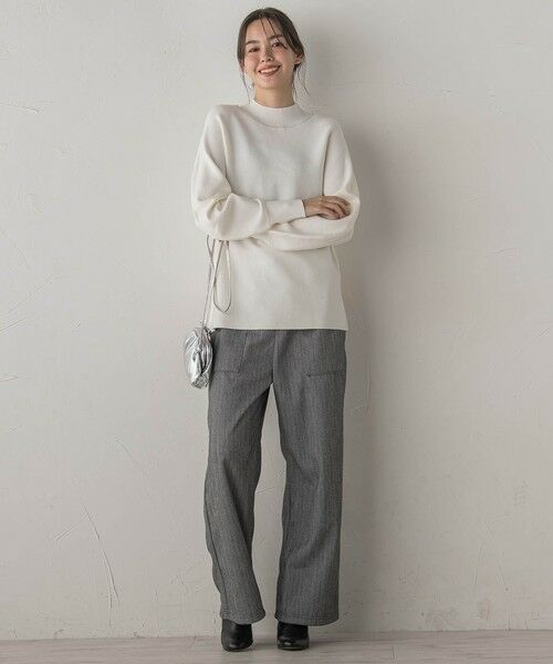 Droite lautreamont / ドロワットロートレアモン ニット・セーター | ウォッシャブルバナナスリーブニット≪手洗い可能≫ | 詳細9