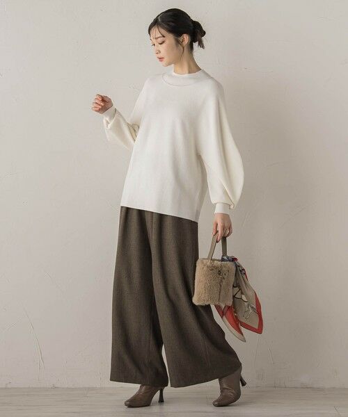 Droite lautreamont / ドロワットロートレアモン ニット・セーター | ウォッシャブルバナナスリーブニット≪手洗い可能≫ | 詳細4