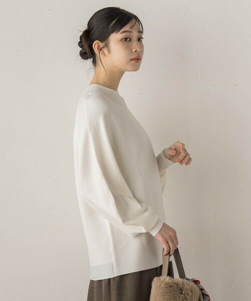 Droite lautreamont / ドロワットロートレアモン ニット・セーター | ウォッシャブルバナナスリーブニット≪手洗い可能≫ | 詳細6