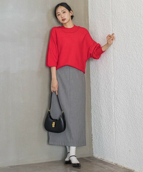 Droite lautreamont / ドロワットロートレアモン ニット・セーター | ウォッシャブルバナナスリーブニット≪手洗い可能≫ | 詳細12