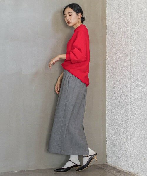 Droite lautreamont / ドロワットロートレアモン ニット・セーター | ウォッシャブルバナナスリーブニット≪手洗い可能≫ | 詳細14