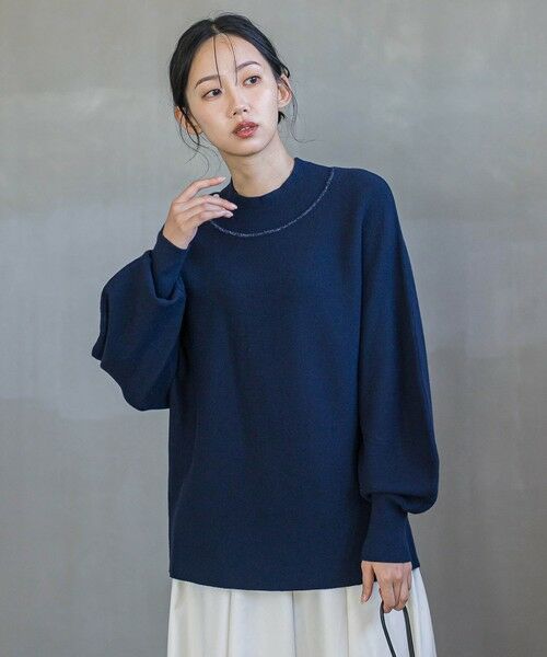 Droite lautreamont / ドロワットロートレアモン ニット・セーター | ウォッシャブルバナナスリーブニット≪手洗い可能≫ | 詳細29