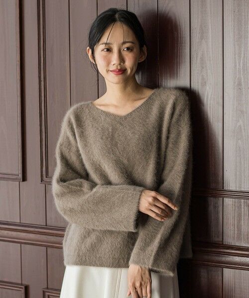 Droite lautreamont / ドロワットロートレアモン ニット・セーター | FOX/CASHMEREニット≪手洗い可能≫ | 詳細1