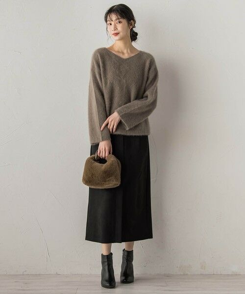 Droite lautreamont / ドロワットロートレアモン ニット・セーター | FOX/CASHMEREニット≪手洗い可能≫ | 詳細13