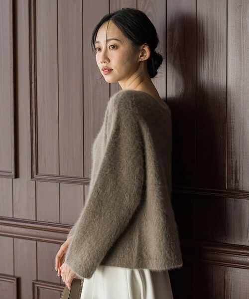 Droite lautreamont / ドロワットロートレアモン ニット・セーター | FOX/CASHMEREニット≪手洗い可能≫ | 詳細2
