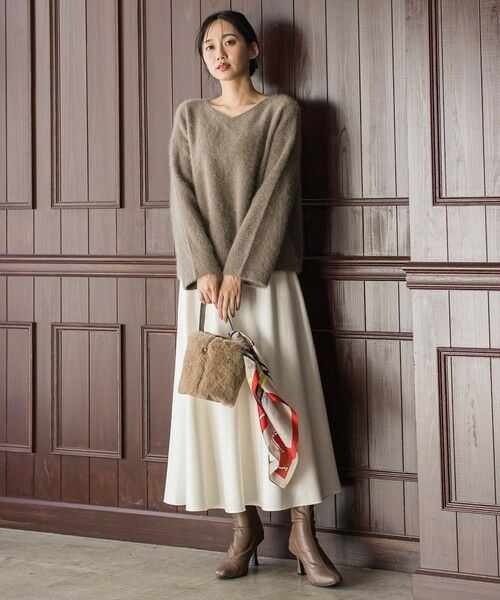 Droite lautreamont / ドロワットロートレアモン ニット・セーター | FOX/CASHMEREニット≪手洗い可能≫ | 詳細4