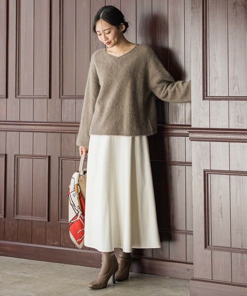 Droite lautreamont / ドロワットロートレアモン ニット・セーター | FOX/CASHMEREニット≪手洗い可能≫ | 詳細5