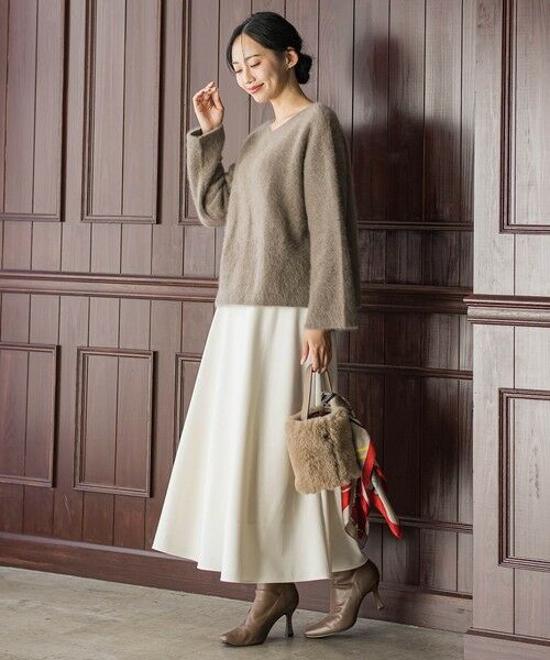 Droite lautreamont / ドロワットロートレアモン ニット・セーター | FOX/CASHMEREニット≪手洗い可能≫ | 詳細6