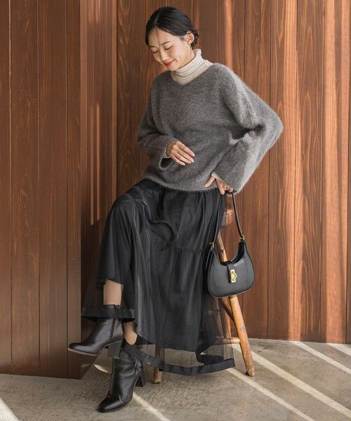 Droite lautreamont / ドロワットロートレアモン ニット・セーター | FOX/CASHMEREニット≪手洗い可能≫ | 詳細20