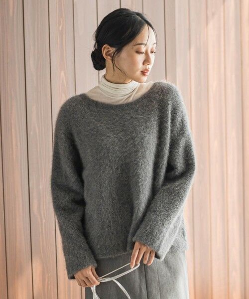 Droite lautreamont / ドロワットロートレアモン ニット・セーター | FOX/CASHMEREニット≪手洗い可能≫ | 詳細23
