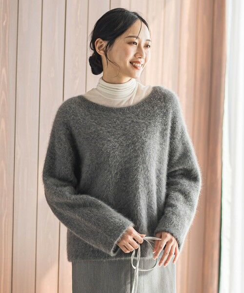 Droite lautreamont / ドロワットロートレアモン ニット・セーター | FOX/CASHMEREニット≪手洗い可能≫ | 詳細24