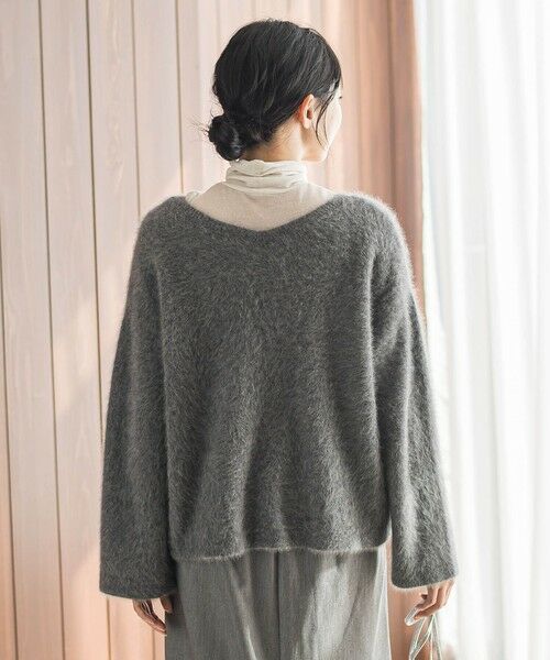 Droite lautreamont / ドロワットロートレアモン ニット・セーター | FOX/CASHMEREニット≪手洗い可能≫ | 詳細29