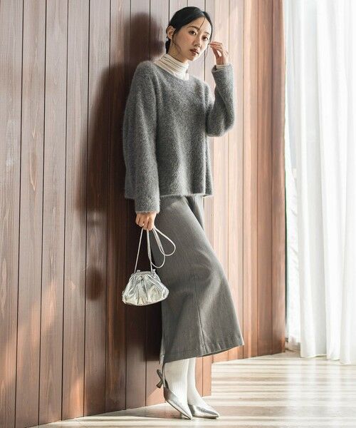 Droite lautreamont / ドロワットロートレアモン ニット・セーター | FOX/CASHMEREニット≪手洗い可能≫ | 詳細26